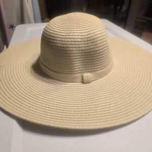Shade & Shore Tan Wide Brim Hat